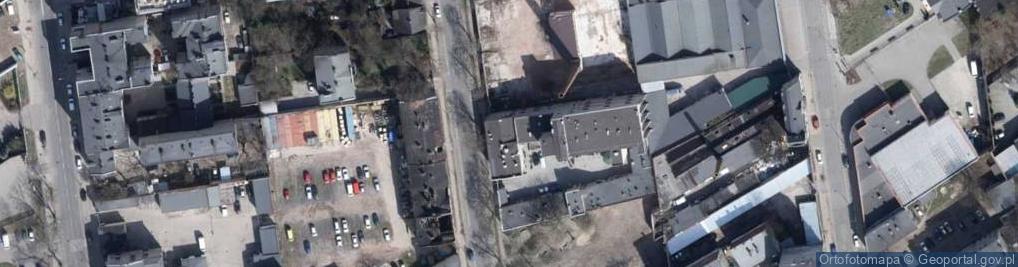 Zdjęcie satelitarne 2-gi Dom Pomocy Społecznej w Łodzi