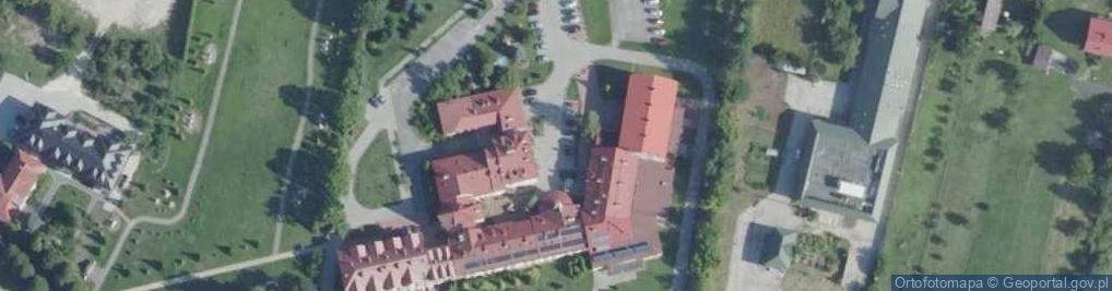 Zdjęcie satelitarne Dom dla niepełnosprawnych w Piekoszowie