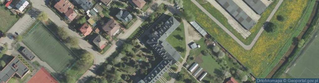 Zdjęcie satelitarne Dom Księży Emerytów Archidiecezji Białostockiej