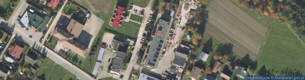 Zdjęcie satelitarne Dom Pomocy Społecznej w Klęczanach