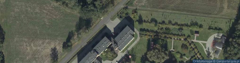 Zdjęcie satelitarne Dom Pomocy Społecznej w Nowinach