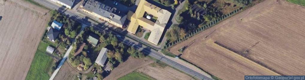 Zdjęcie satelitarne Dom Pomocy Społecznej w Zakrzewie