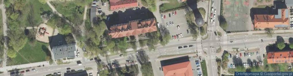 Zdjęcie satelitarne Dom Pomocy Społecznej