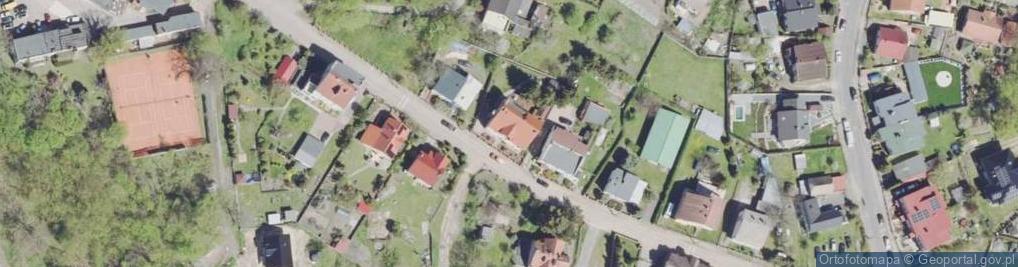 Zdjęcie satelitarne Dom Seniora Olive Garden. Gubin, Zielona Góra