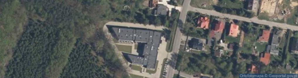 Zdjęcie satelitarne Dom Seniora Poddębina