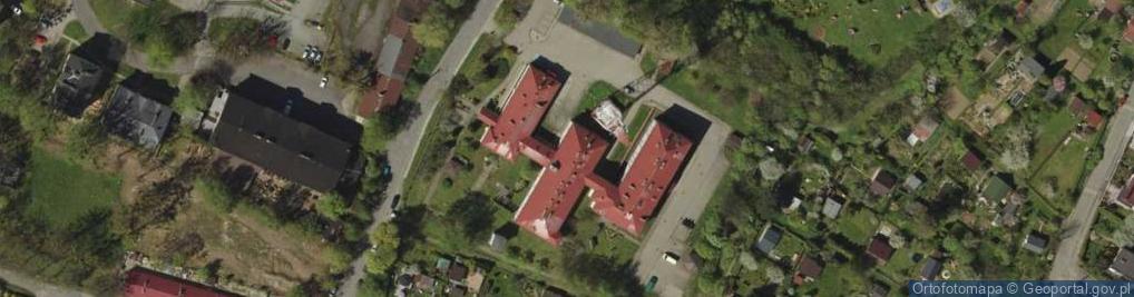 Zdjęcie satelitarne Dom Spokojnej Starości w Cieszynie