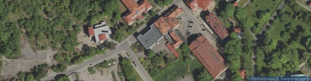 Zdjęcie satelitarne Dzienny Dom Pomocy Społecznej