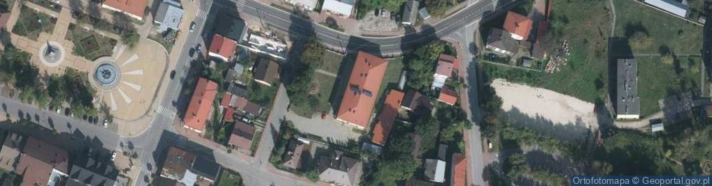Zdjęcie satelitarne Środowiskowy Dom Samopomocy