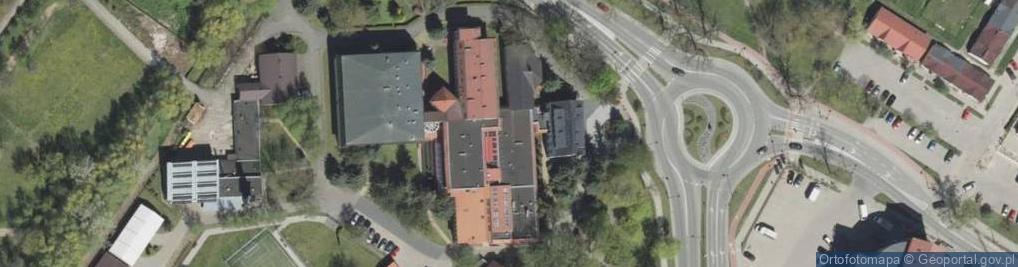 Zdjęcie satelitarne Tęczowy Dom