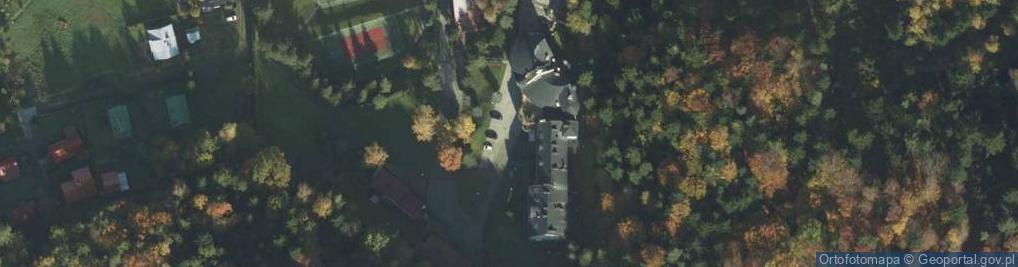 Zdjęcie satelitarne ARKA Centrum Formacyjno-Rekolekcyjne