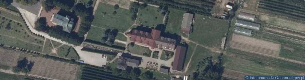 Zdjęcie satelitarne Dom rekolekcyjny im. bł. Franciszki Siedliskiej w Żdżarach
