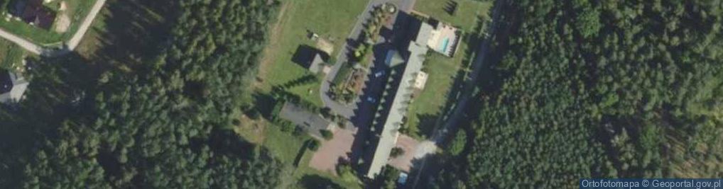 Zdjęcie satelitarne Ośrodek szkoleniowo-wypoczynkowy Pascha Caritas w Przedborowie