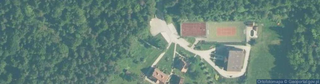 Zdjęcie satelitarne Ośrodek Wczasowo Rekolekcyjny Caritas im. Jana Pawła II