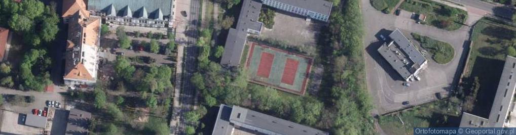 Zdjęcie satelitarne Dom Pielgrzyma w Toruniu