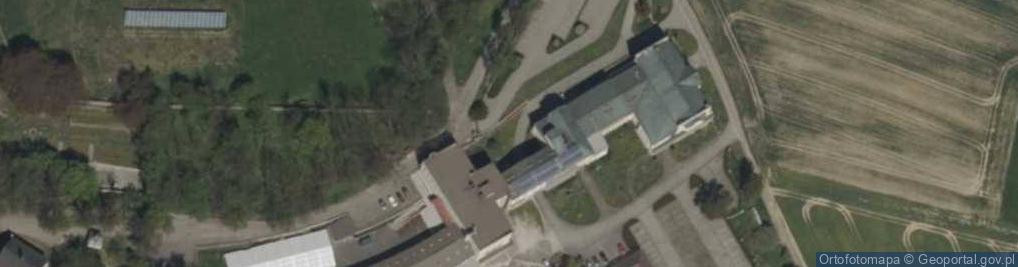 Zdjęcie satelitarne Dom Pielgrzyma