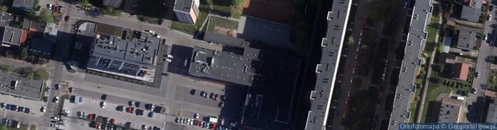 Zdjęcie satelitarne Domino's Pizza
