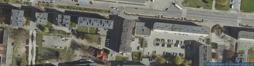 Zdjęcie satelitarne DPD Punkt nadań i odbiorów Pick Up Piła