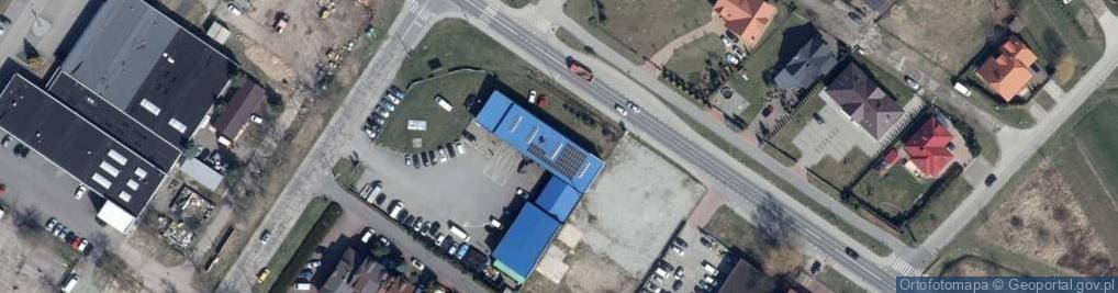 Zdjęcie satelitarne Opony, Serwis Driver Center