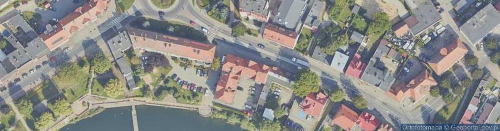 Zdjęcie satelitarne Centrum Ksero Michał Śmist