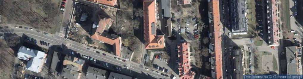 Zdjęcie satelitarne Drukarnia Ibis Antas Mirosław Choina Zbigniew