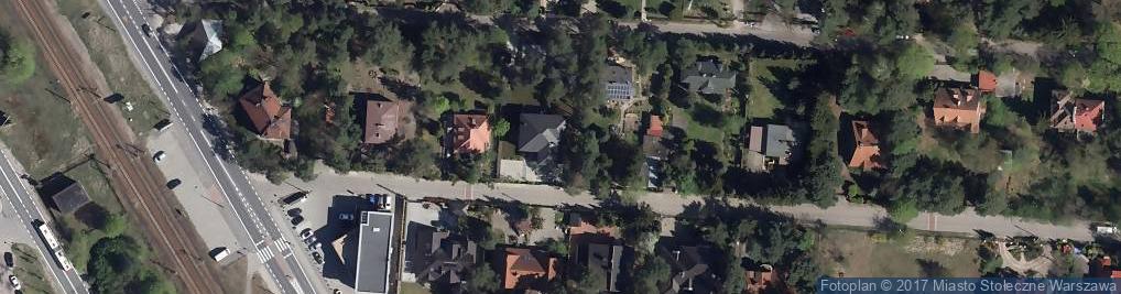 Zdjęcie satelitarne Drukarnia Radość Piechowicz Jacek Kolenkiewicz Janusz