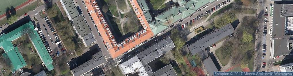 Zdjęcie satelitarne Spartakus Przeprowadzki Warszawa