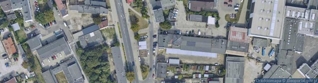 Zdjęcie satelitarne Warmuz Jan Drukarnia Inter-Druk