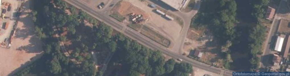 Zdjęcie satelitarne Dworzec autobusowy wieruszów wroc,lawska 18