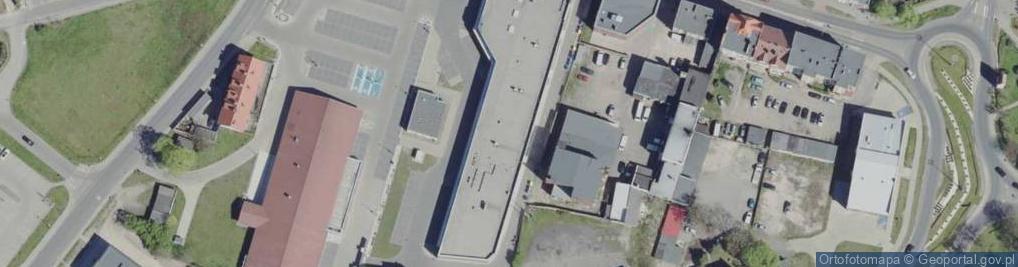 Zdjęcie satelitarne Dworzec Autobusowy Żagań