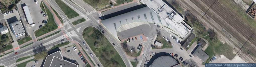 Zdjęcie satelitarne dworzec autobusowy