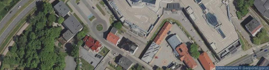Zdjęcie satelitarne Dworzec Główny PKS
