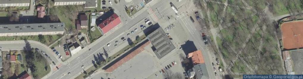 Zdjęcie satelitarne Dworzec PKS Tarnów