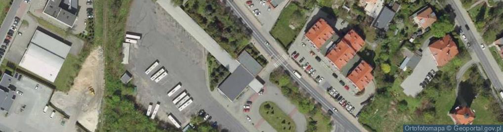 Zdjęcie satelitarne Dworzec PKS