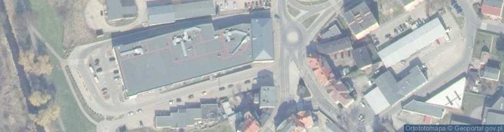 Zdjęcie satelitarne Dworzec PKS