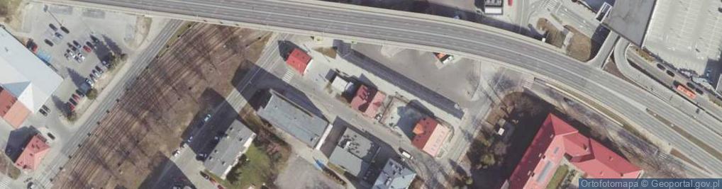 Zdjęcie satelitarne Dworzec Podmiejski PKS