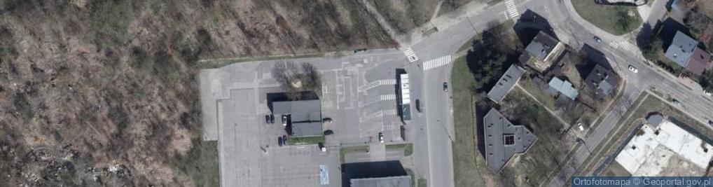 Zdjęcie satelitarne Dworzec Północny