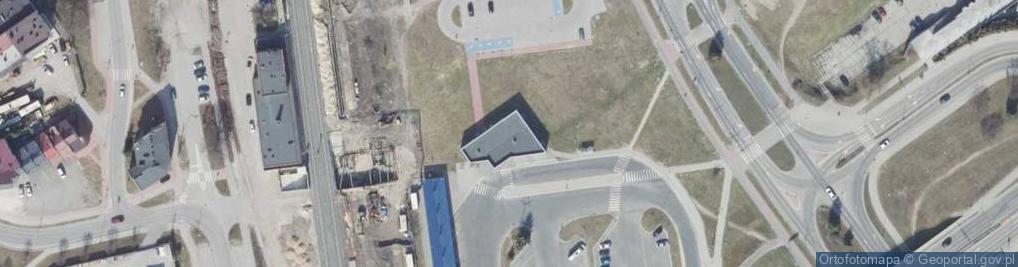 Zdjęcie satelitarne Dworzec Przesiadkowy Mielec