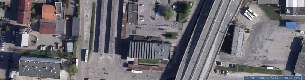 Zdjęcie satelitarne PKS Bydgoszcz