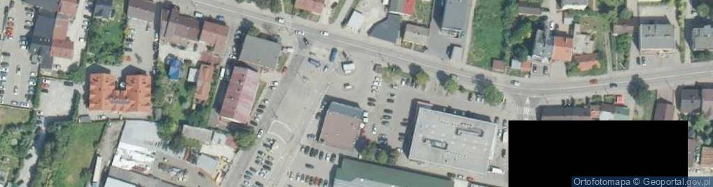 Zdjęcie satelitarne PKS Dworzec Autobusowy Proszowice