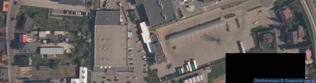Zdjęcie satelitarne PKS Wieluń