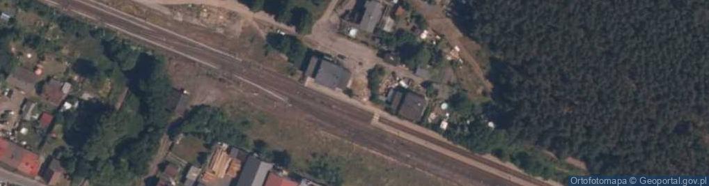 Zdjęcie satelitarne Bąków