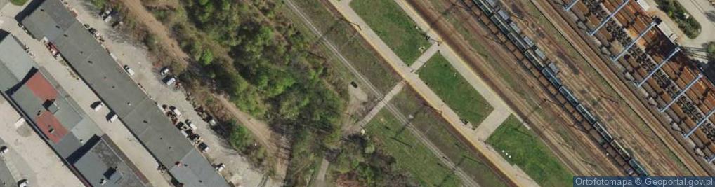 Zdjęcie satelitarne Chorzów Stary (stacja kolejowa)