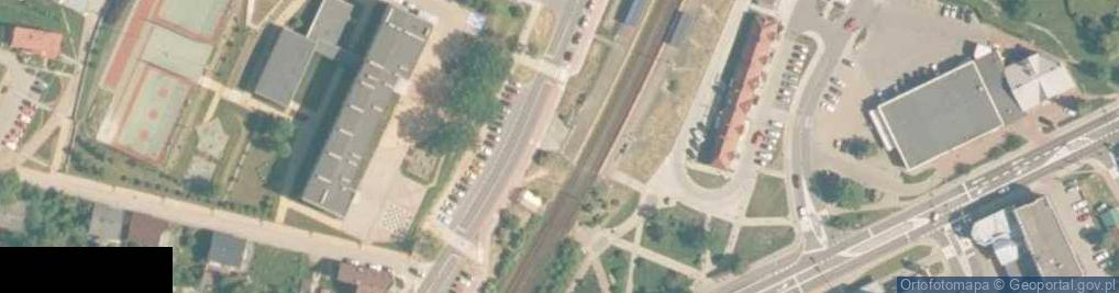 Zdjęcie satelitarne Chrzanów Śródmieście