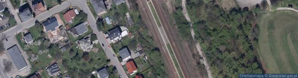 Zdjęcie satelitarne Czechowice Dziedzice Południe