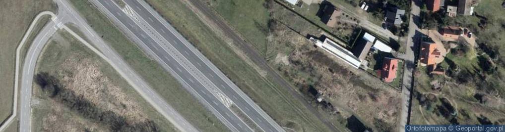 Zdjęcie satelitarne Gorzów Wielkopolski Karnin