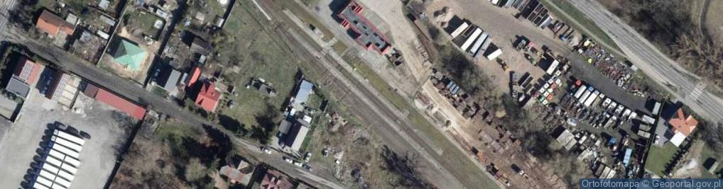 Zdjęcie satelitarne Gorzów Wielkopolski Zieleniec