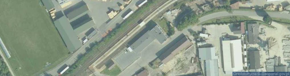 Zdjęcie satelitarne Jordanów
