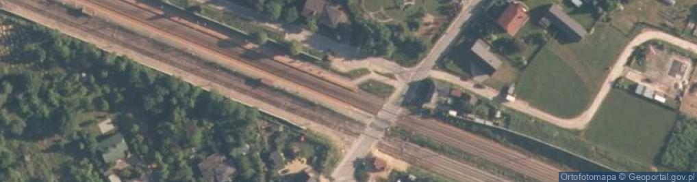 Zdjęcie satelitarne Justynów