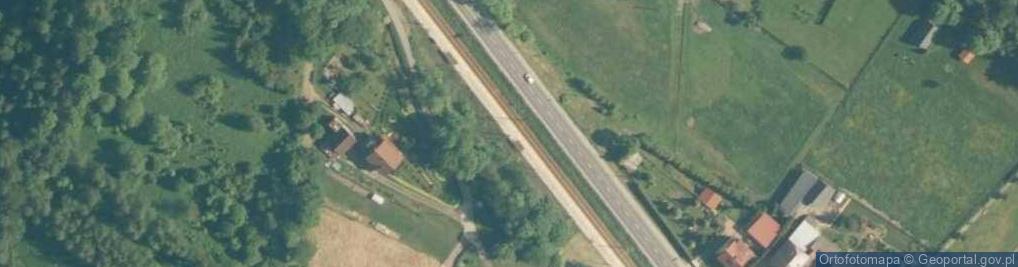 Zdjęcie satelitarne Juszczyn