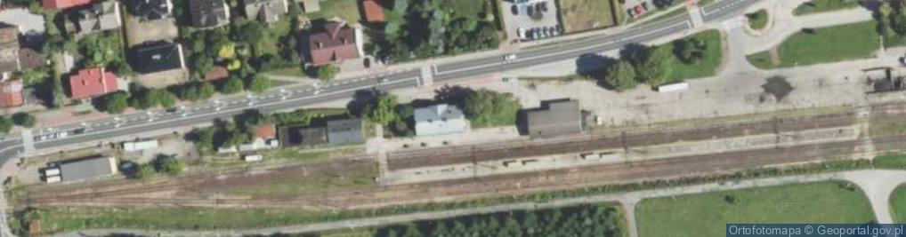 Zdjęcie satelitarne Kęty